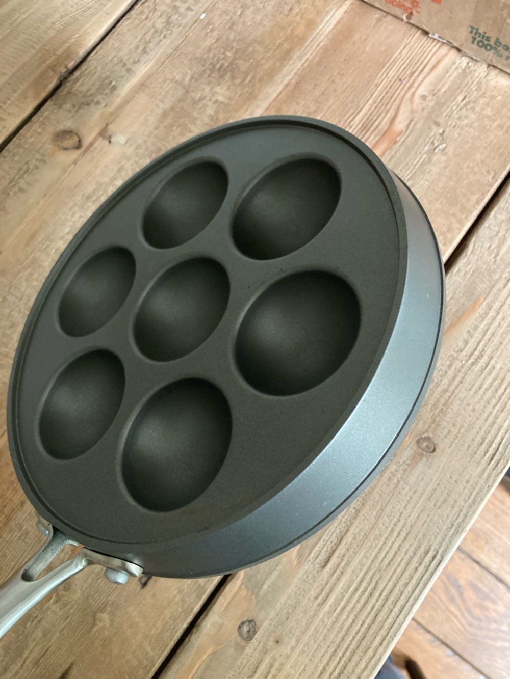 Nordic Ware Nonstick 7-Cup Aebleskiver / Pancake Pan. - Picture 4 of 5
